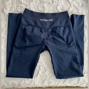 Alphalete Amplify Leggings - Tuxedo Blue